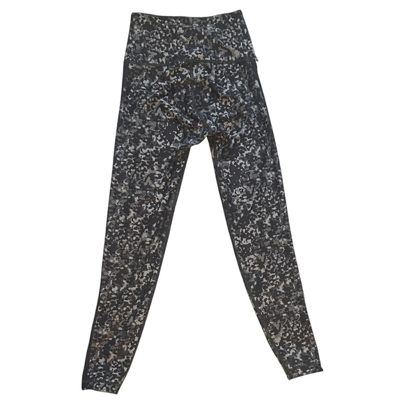 WITH Wear It To Heart High Rise Track Stripe Leggings Black/Grey Women’s Small - Picture 3 of 5